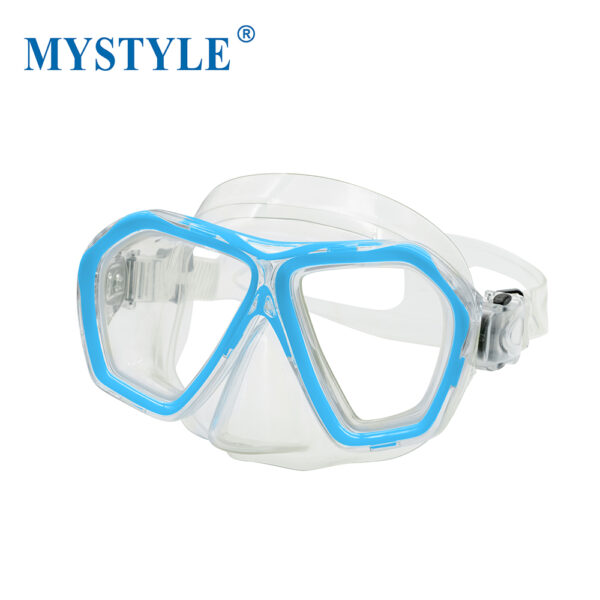 No-leak Precision Seal Anti Water Under Water Easy Adjust Headband Diving Mask - Image 3