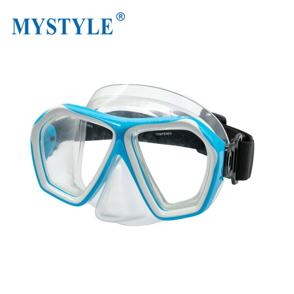 No-leak Precision Seal Anti Water Under Water Easy Adjust Headband Diving Mask - Image 8