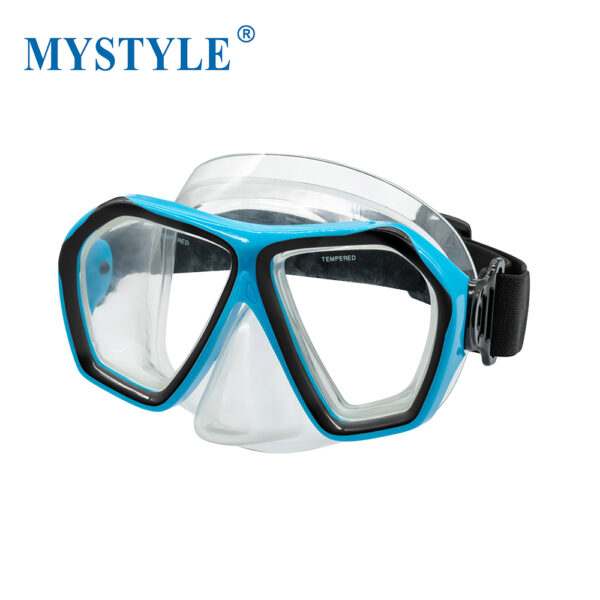No-leak Precision Seal Anti Water Under Water Easy Adjust Headband Diving Mask - Image 9