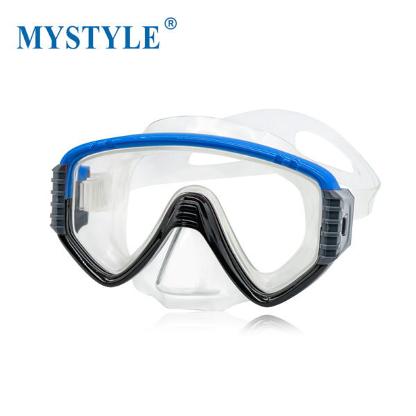 Diving Free Dive Low Volume Double Color Silicone Mask Free Diving Masks