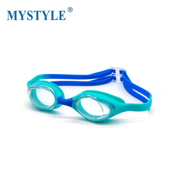 Double buckle strap Kids Swim Goggles, Anti-Fog Leak Proof Kids Swimming Goggles,Anti-UV Clear Vision      Glasses for Children Age 3-12 - Image 5