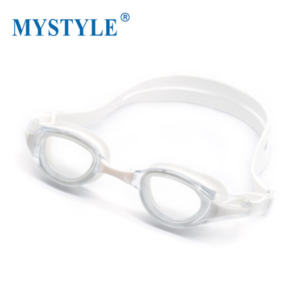 Silicone racing competition training swimming goggles - Image 5