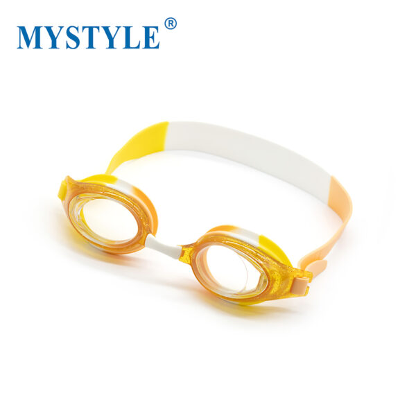 Kids Swim Goggles, Anti-Fog Leak Proof Kids Swimming Goggles,Anti-UV Clear Vision      Glasses for Children Age 3-12 - Image 2