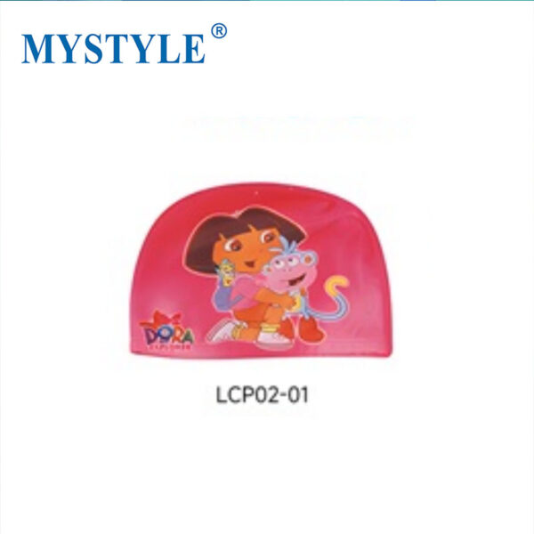 Kids Polyester Printing Swimming caps - Image 11