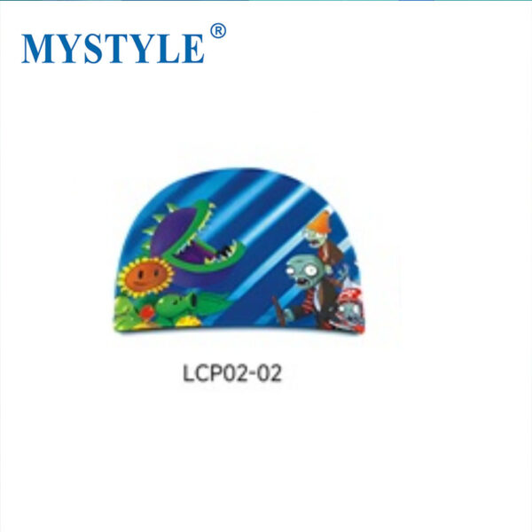 Kids Polyester Printing Swimming caps - Image 10