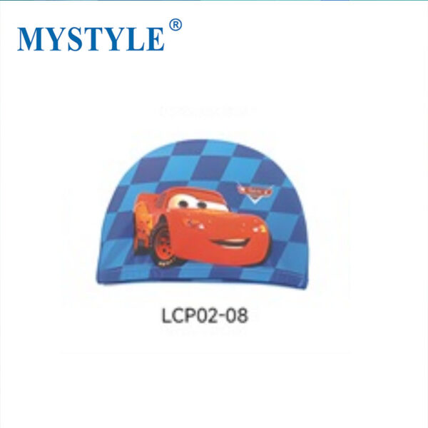 Kids Polyester Printing Swimming caps - Image 5