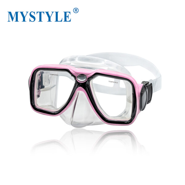 Underwater Diving Equipment Adult Silicone Diving Mask - Image 4
